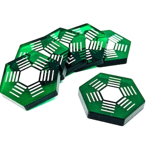 SW Legion compatible, acrylic dodge token set