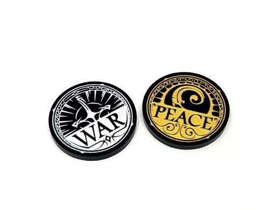 1 X War and Peace Token (double Sided) for Flesh and Blood TCG - Etsy