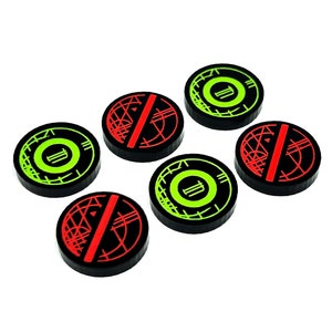 Fertig/Erschöpft-Token-Set – kompatibel mit Star Wars Unlimited TCG – doppelseitig