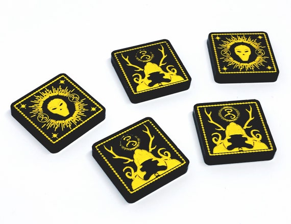 Path to Carcosa Doom/clue Tokens (double Sided) for Arkham Horror LCG - Etsy