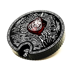 1 esfera de seguimiento de deudas de sangre para Flesh and Blood TCG