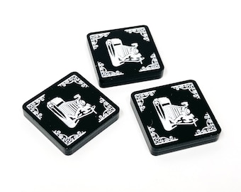 3 x Hawkeye Folding Camera tokens (double sided) for Arkham Horror LCG