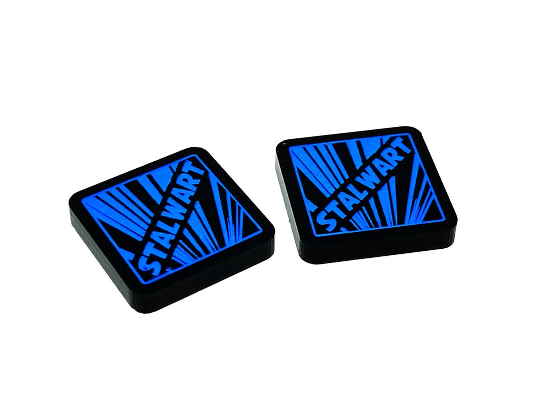 2 X Stalwart Tokens double Sided for Marvel Champions LCG Etsy