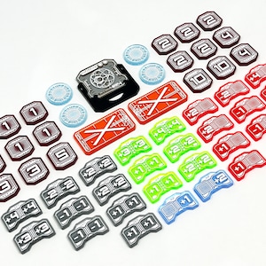 Token Set kompatibel mit Star Wars Unlimited TKG - Double Sided