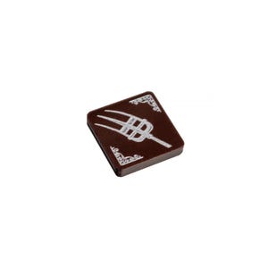1 x gettone Pitchfork per Arkham Horror LCG (bifacciale)