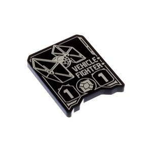 Tie Fighter / X-Wing Unit Token - Star Wars Unlimited TCG compatible - Double Sided