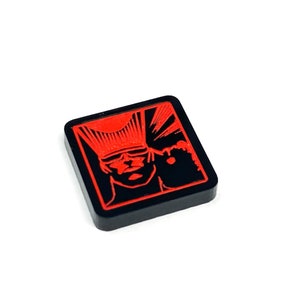 1 x Cyclops Beam Token para Marvel Champions LCG, dupla face