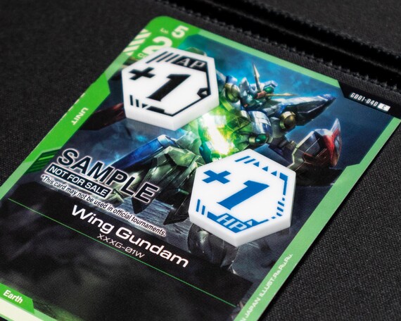ガンダムTCG用AP+3/+4修正トークン - 両面 - Etsy 日本