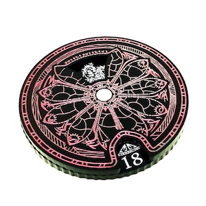 1 x Runechant Tracker Dial para Carne y Sangre TCG