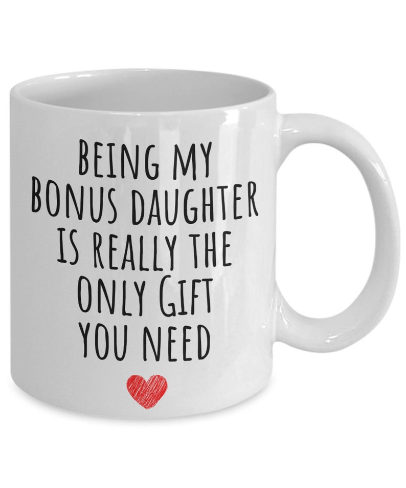 Bonus Daughter Mug Bonus Daughter Gift Funny Gift for Etsy