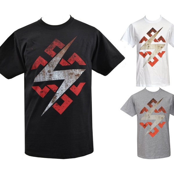 T-shirt Psychic TV Logo Crâne - Musique Industrielle Throbbing Gristle - Noir