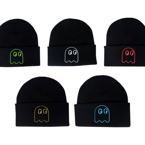 Ghost in Beanie Hat Etsy