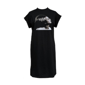 Bride of Frankenstein Womens Horror High Neck T-Shirt Dress Halloween Monster