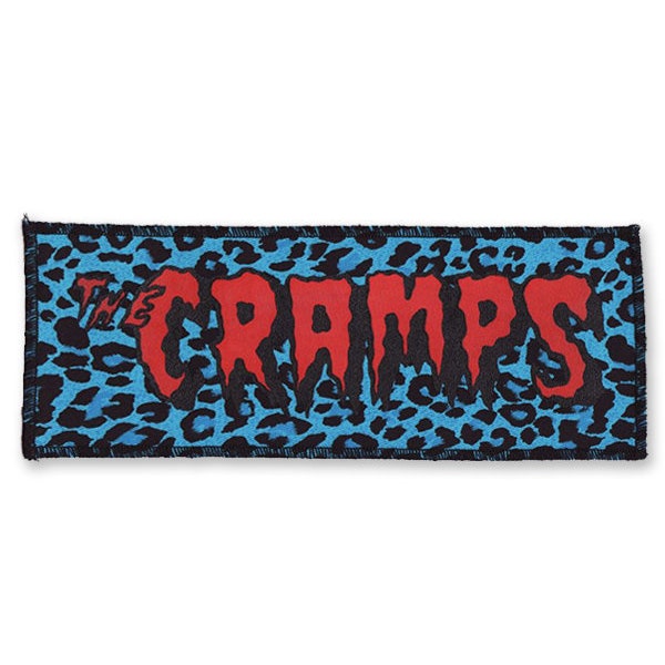 The Cramps Sew-on Leopard Print Patch Psychobilly Garage Horror Punk