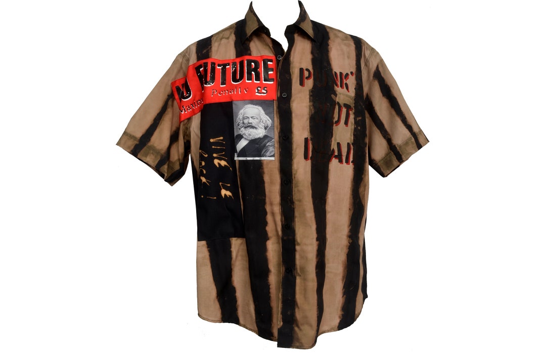Sweat-shirt Punk Unisexe 'No Future 1977' - Noir, Motif Graphique, Coton/polyester, Neuf Sans étiquettes