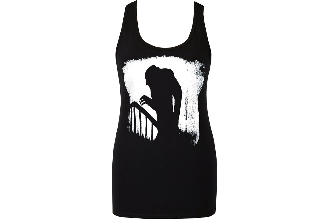 Nosferatu Womens Horror Tank Top Dress Vampire Bmovie Vintage Etsy UK