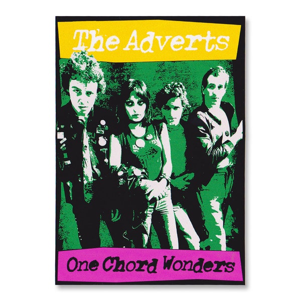 The Adverts Vinyl Sticker Decal One Chord Wonders Gaye Advert Punk Rock
