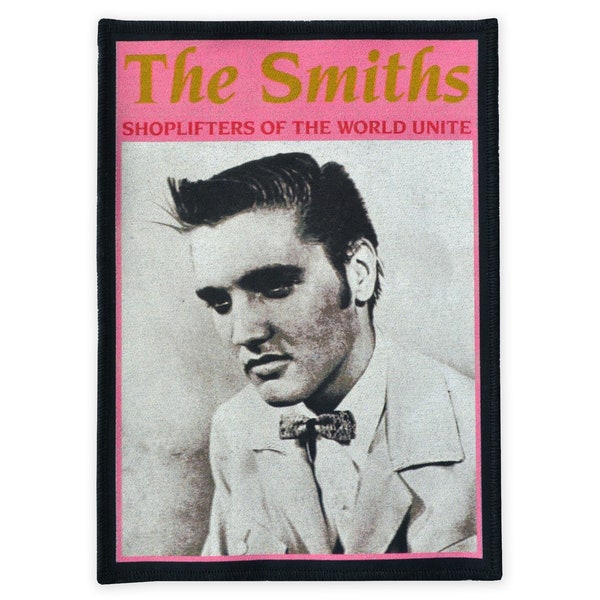 The Smiths Shoplifters of the World Unite Sew-on Patch