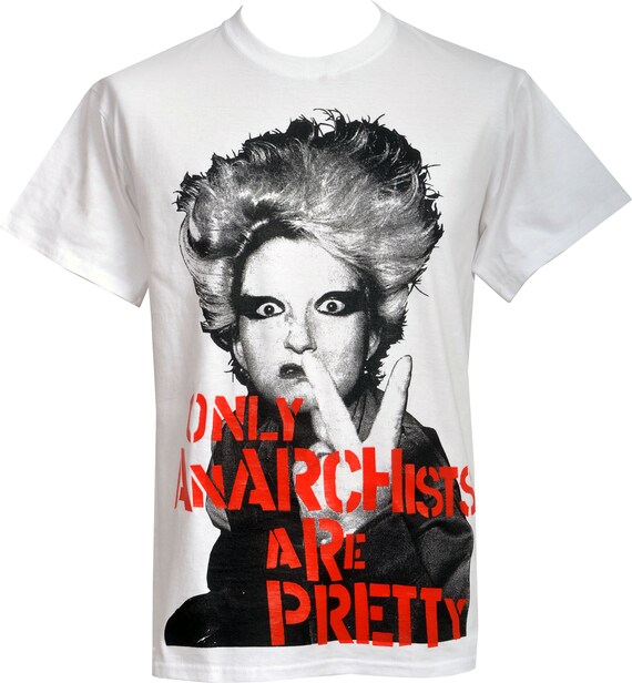 Only Anarchists Are Pretty Mens Punk T-shirt Jordan Seditionaries 