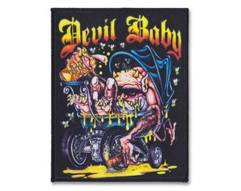 Devil Baby Sew-on Patch Demonic Lowbrow Monster Horror Halloween Johnny Ace