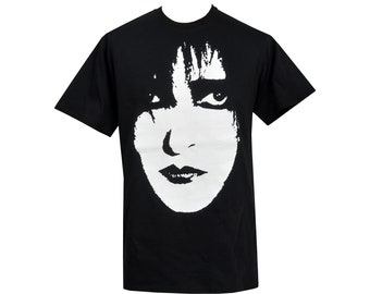 Mens Post Punk T-Shirt Siouxsie & the Banshees Gothic Spellbound (white print)