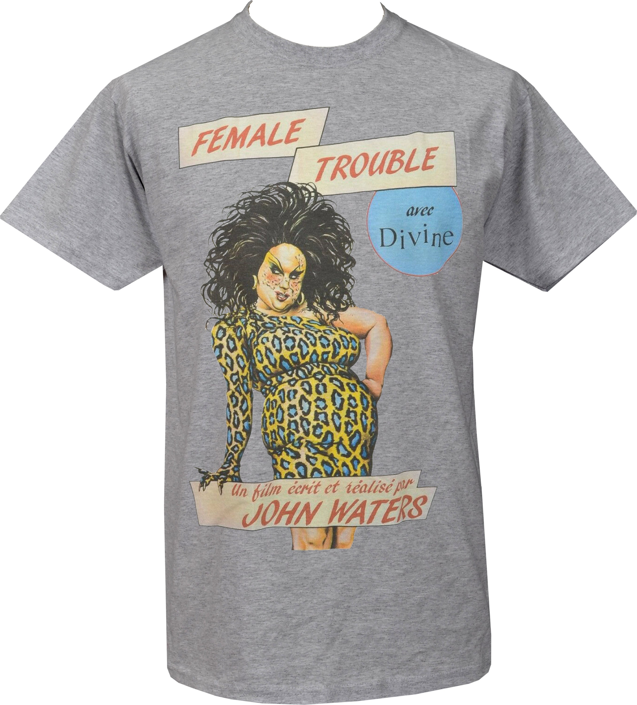 Mens Divine T-shirt Female Trouble B 