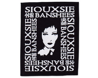 Siouxsie Sioux & the Banshees Sew-on Cotton Patch 80's Post Punk Gothic