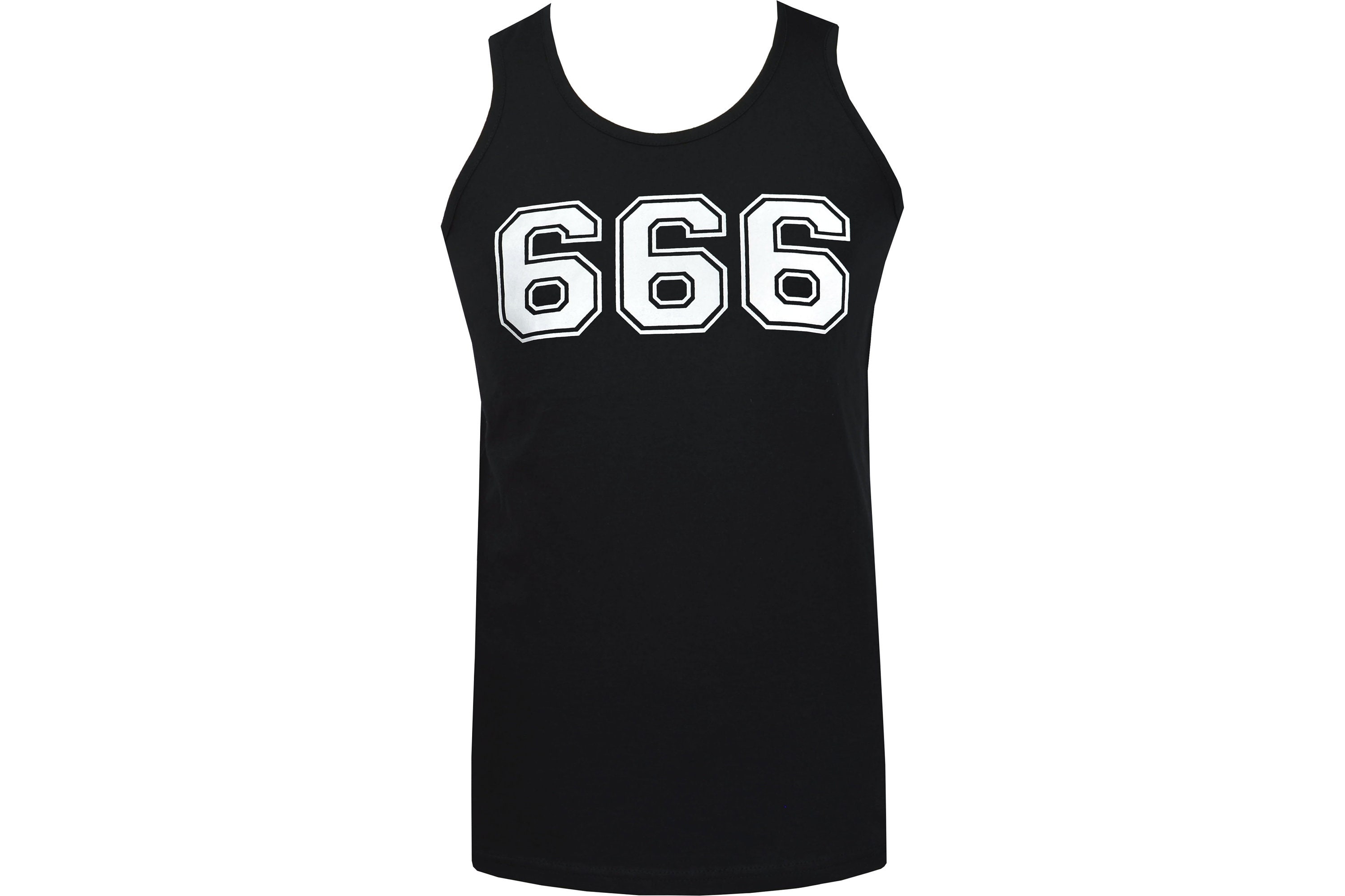 Team Satan Mens Tank Top 666 Football Satanic Baphomet Devil