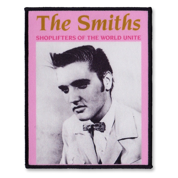 The Smiths Sew-on Patch Shoplifters of the World Unite
