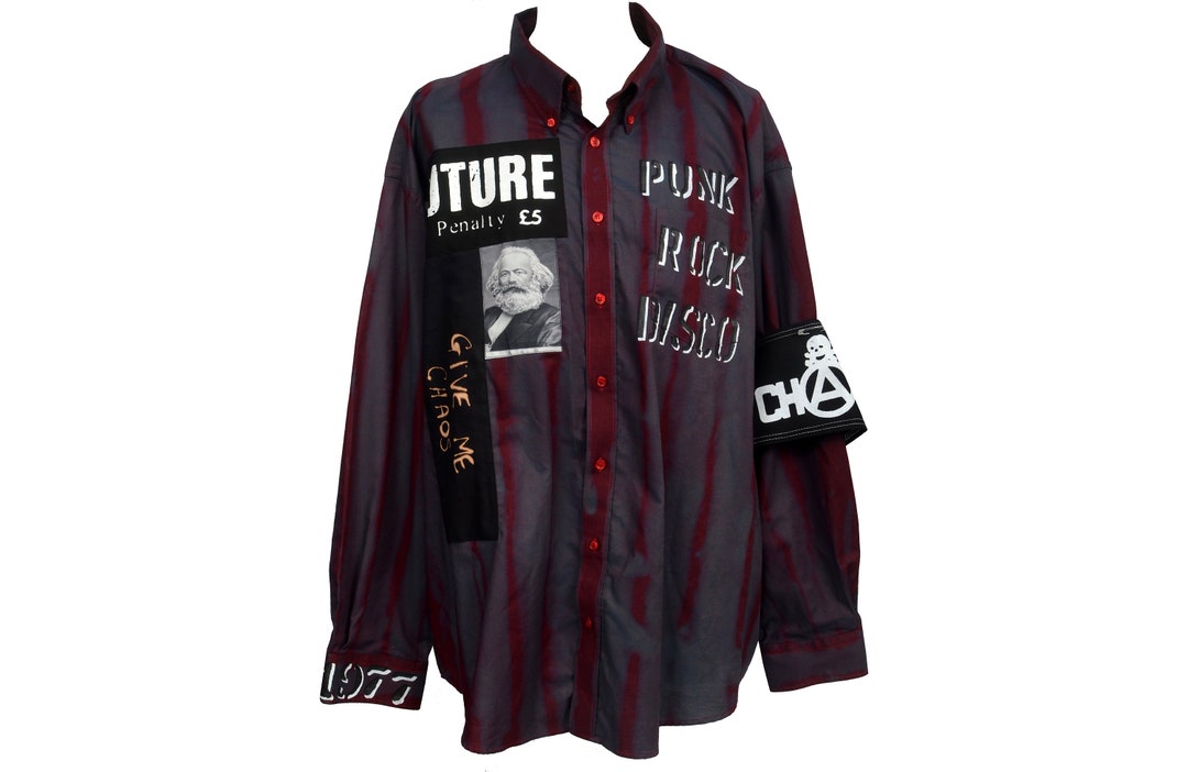 Sweat Unisexe Punk Seditionaries 1977 - Motif Anarchy - Noir - Taille Classique - Neuf