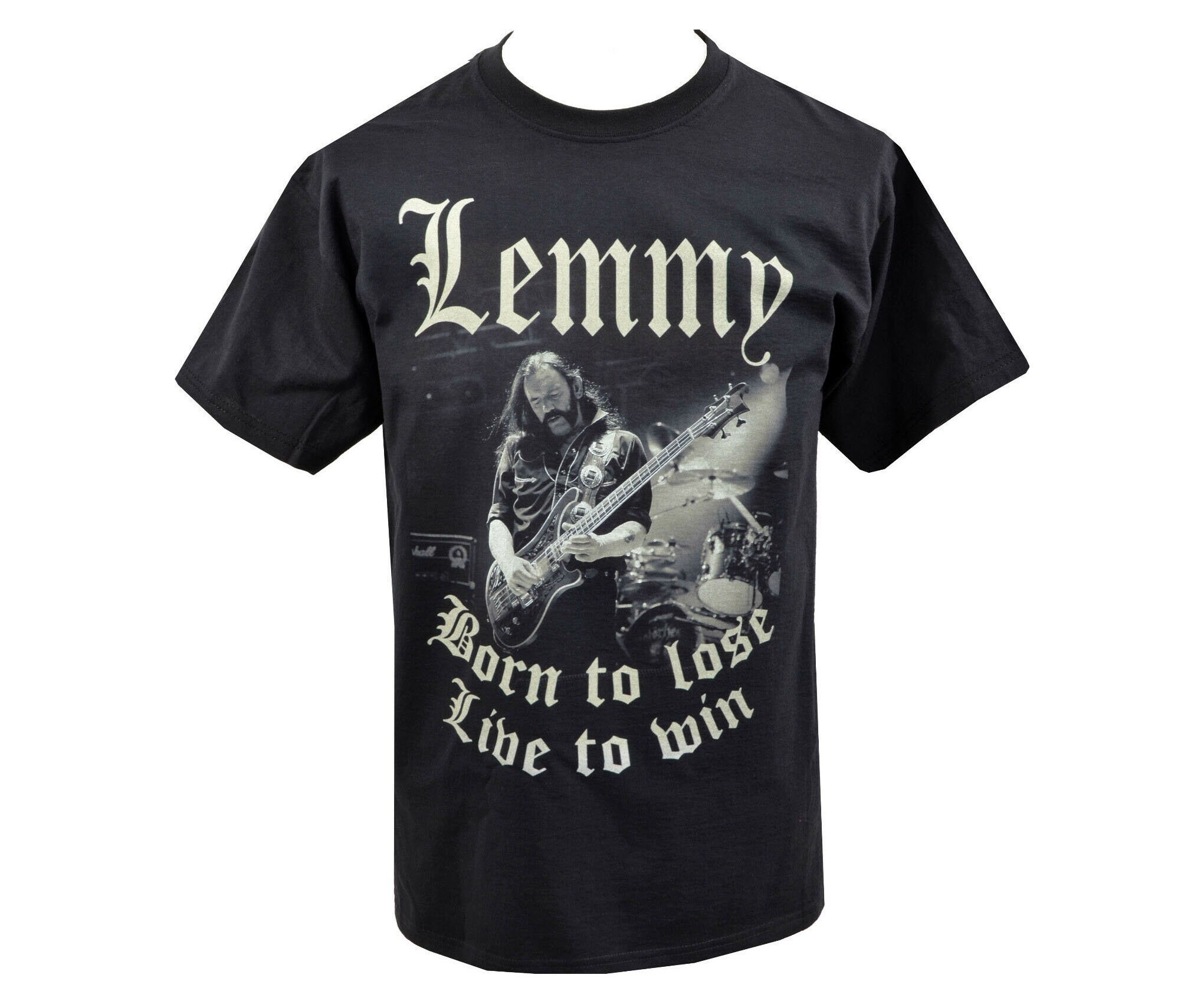 Lemmy Mens T-shirt Born to Lose Live to 
