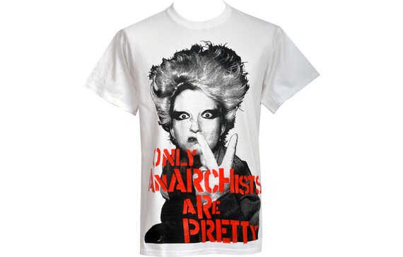 Only Anarchists Are Pretty Mens Punk T-shirt Jordan Seditionaries 