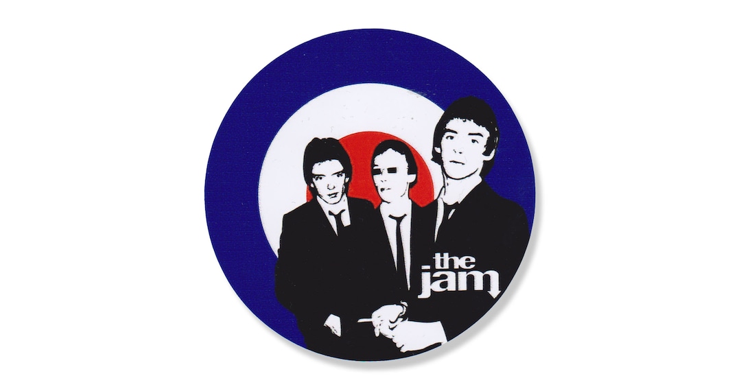 The Jam Target Vinyl Sticker Mod UK English Rock Pop Punk Revival ...