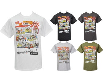 Holidays in the Sun Mens Punk T-shirt Seditionaries British Holidays in the Sun Mens Punk T-shirt Seditionaries British