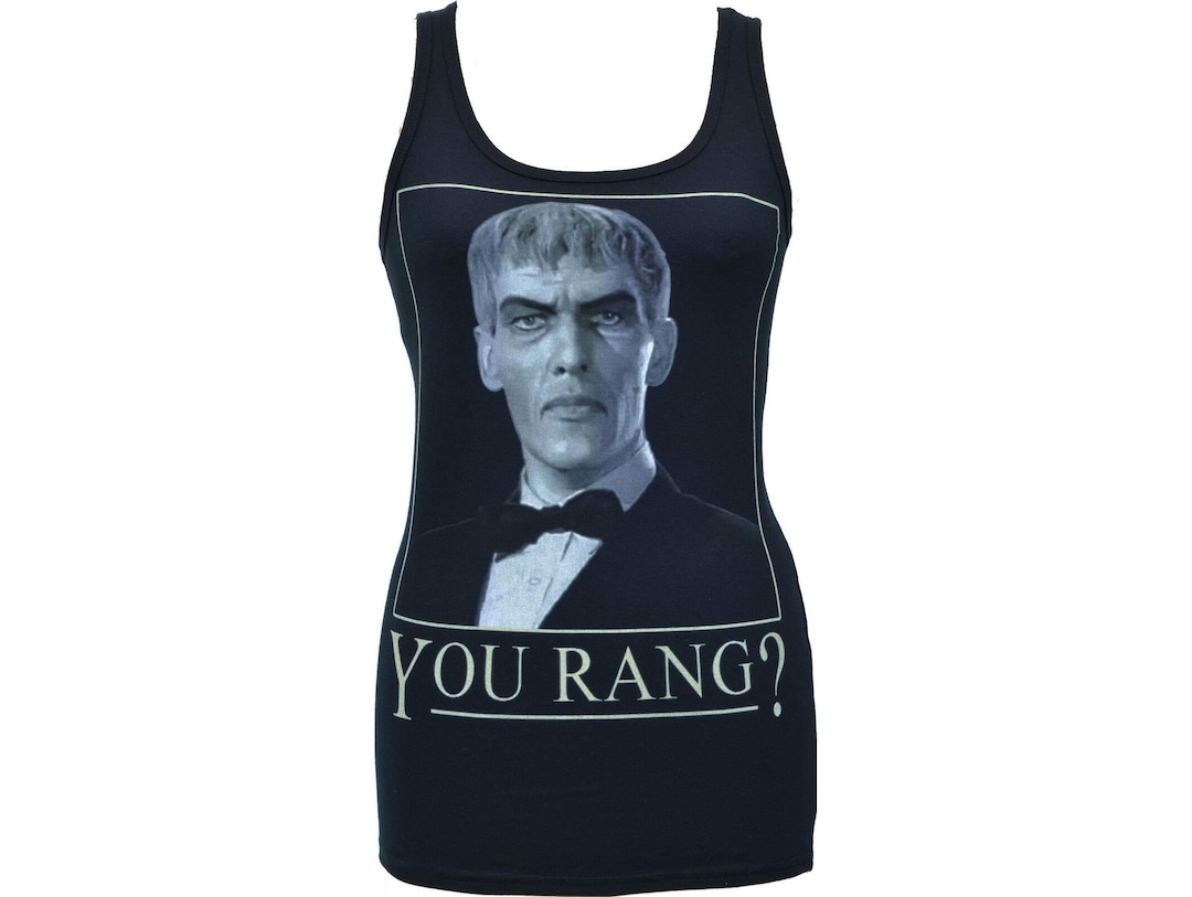 Lurch Women's Horror Tank Top Addams Family Bmovie Gothic Etsy