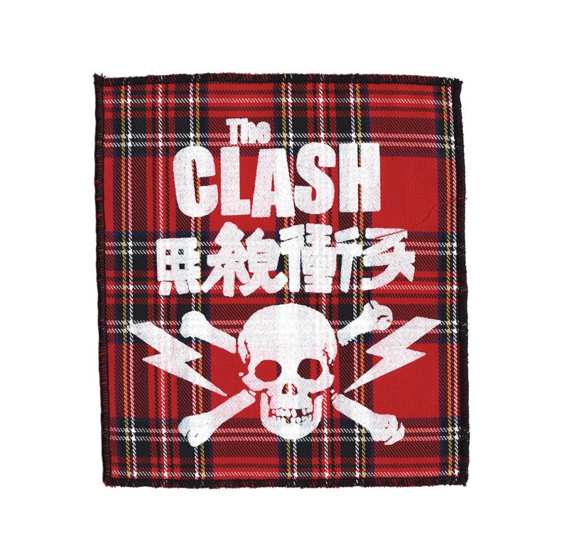 T-shirt child the CLASH Japan skull Bones skull London Calling punk Strummer