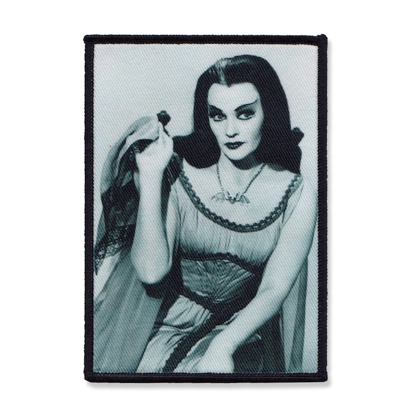 Lily Munster Sew-on Patch Meet the Munsters Gothic B-Movie Horror Halloween Vampire