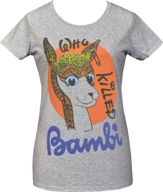 Womens Seditionaries T-shirt Who Killed Bambi ? Original Punk Rock 