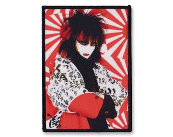 Toppa da cucire Siouxsie and the Banshees Post Punk Gothic anni '80