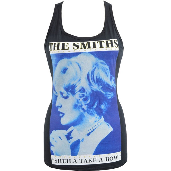 The Smiths Womens Tank Top Sheila take a bow Morrissey