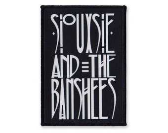 Siouxsie and the Banshees Sew-on Patch Post Punk Gothic 80's