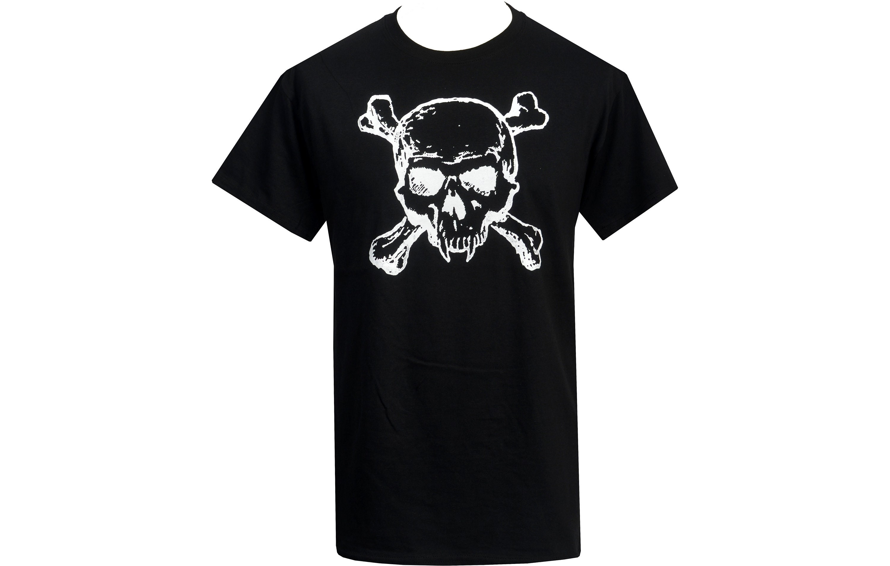 Mens Gothic T-shirt Vampire Skull Crossbones Fangs Horror - Etsy