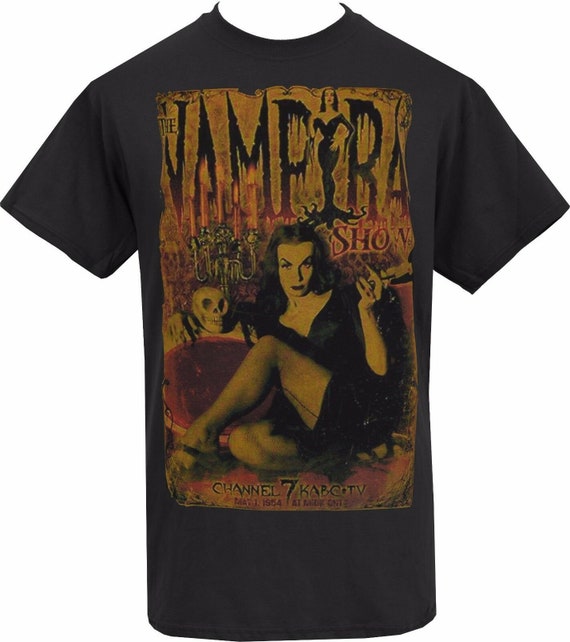 Mens Vintage Style Horror Movie Gothic T Shirt Mens Vintage Style Horror Movie Gothic T Shirt