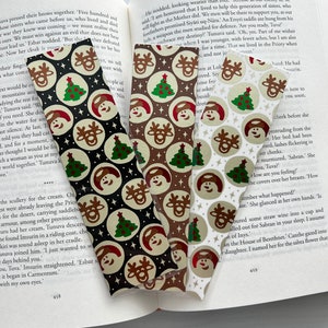 Holiday Cookies Handmade Foil Bookmark