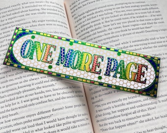 Roll For Foil Handmade Subway Tile Bookmark