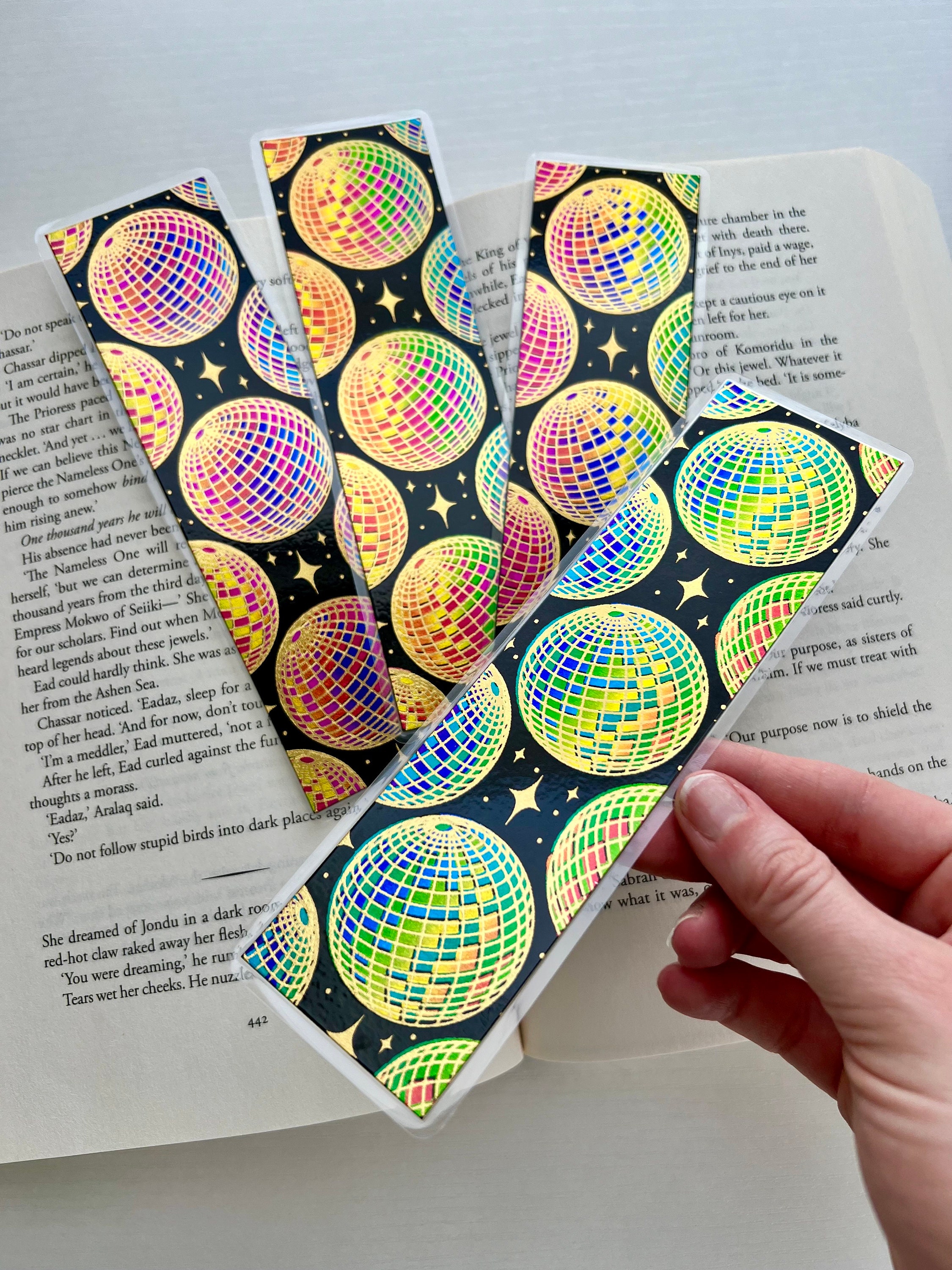 Sun Ranbow Bookmark Rainbow Foil and Gold Bookmark - 100% of the Profits Donated to the ...