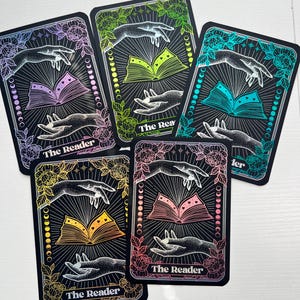 The Reader Tarot Card Kindle Paperwhite Clear Case Insert - Etsy