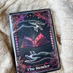 The Reader Tarot Card Kindle Paperwhite Clear Case Insert - Etsy
