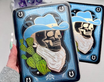 Roll for Foil Cottage Core Cowboy Handmade Kindle Clear Case Insert