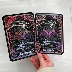 The Reader Tarot Card Kindle Paperwhite Clear Case Insert - Etsy
